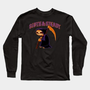 Grim Sloth Long Sleeve T-Shirt